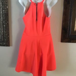 Peach color m dress
